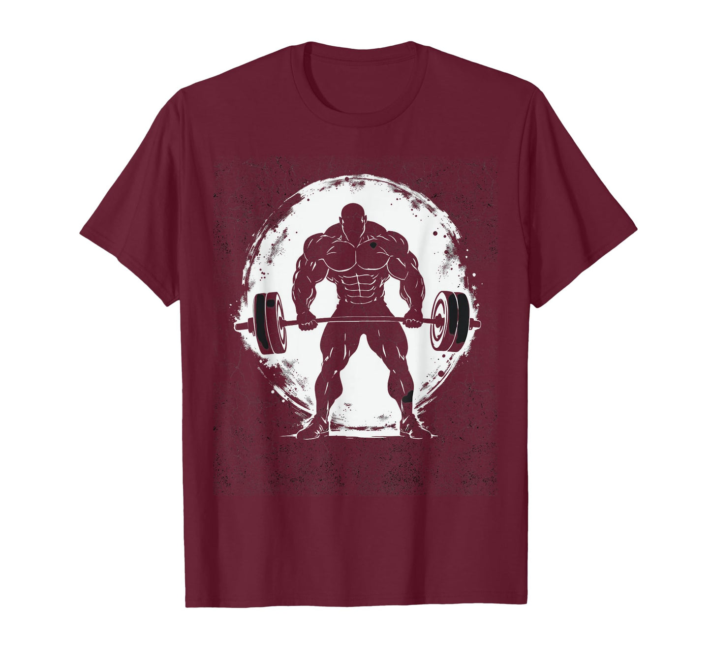 Old School Bodybuilding Weight Workout Graphic For Men Women T-Shirt