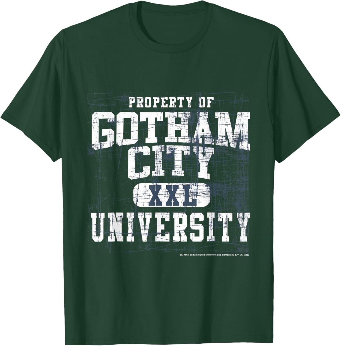 Property of Gotham City XXL University Theme T-Shirt - T-Shirt | Forest