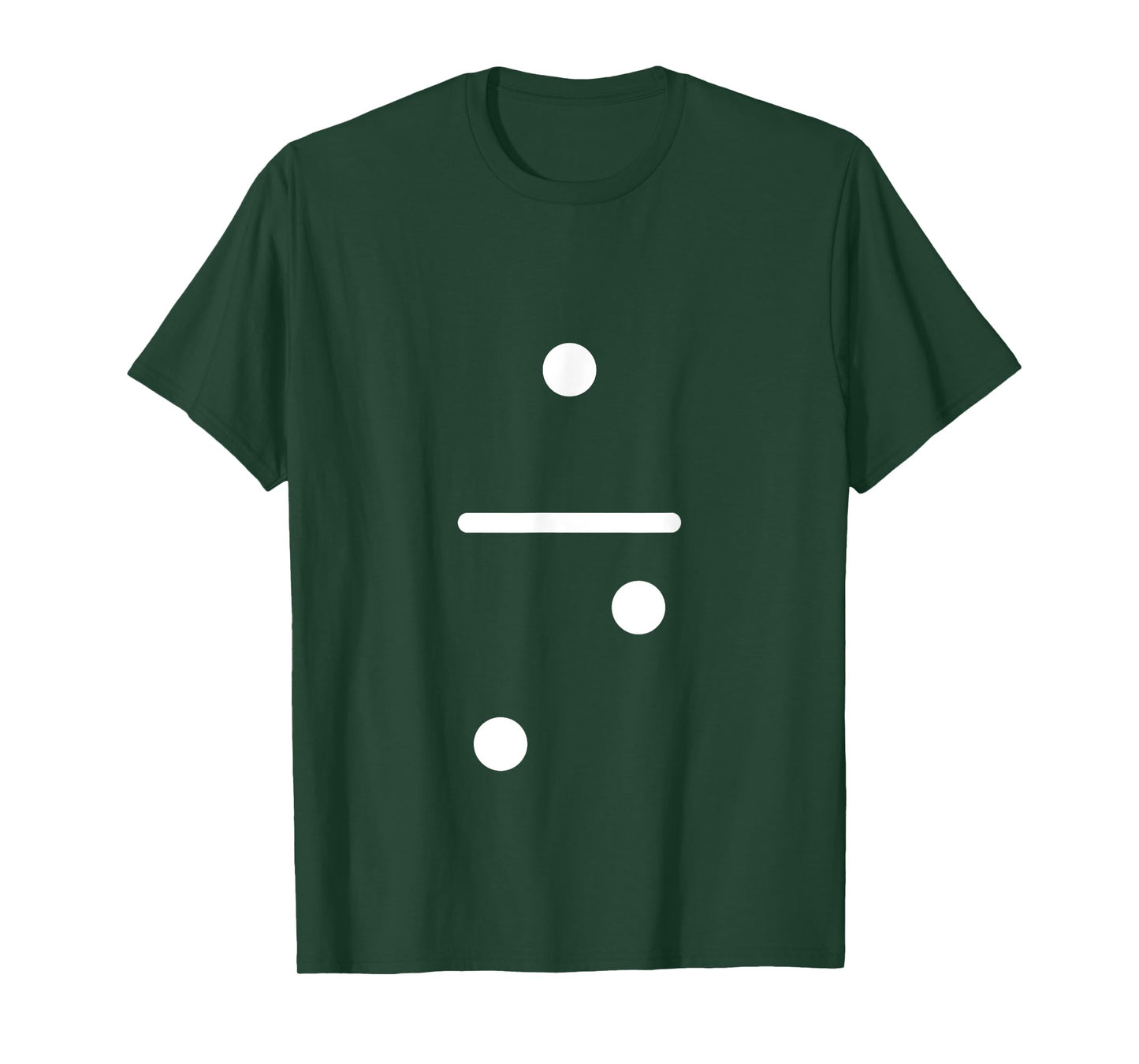 Domino Game 1 2 Dots Matching Halloween Group Costume T-Shirt