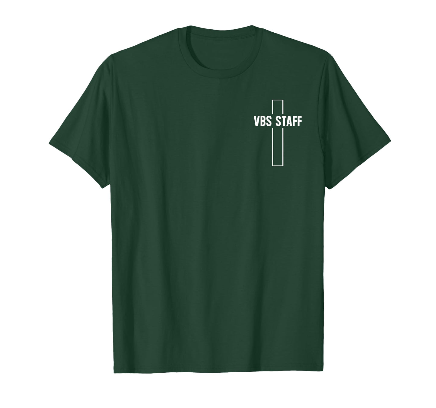 Minimalist VBS Staff 2025 Vacation Bible School Camp Teacher T-Shirt