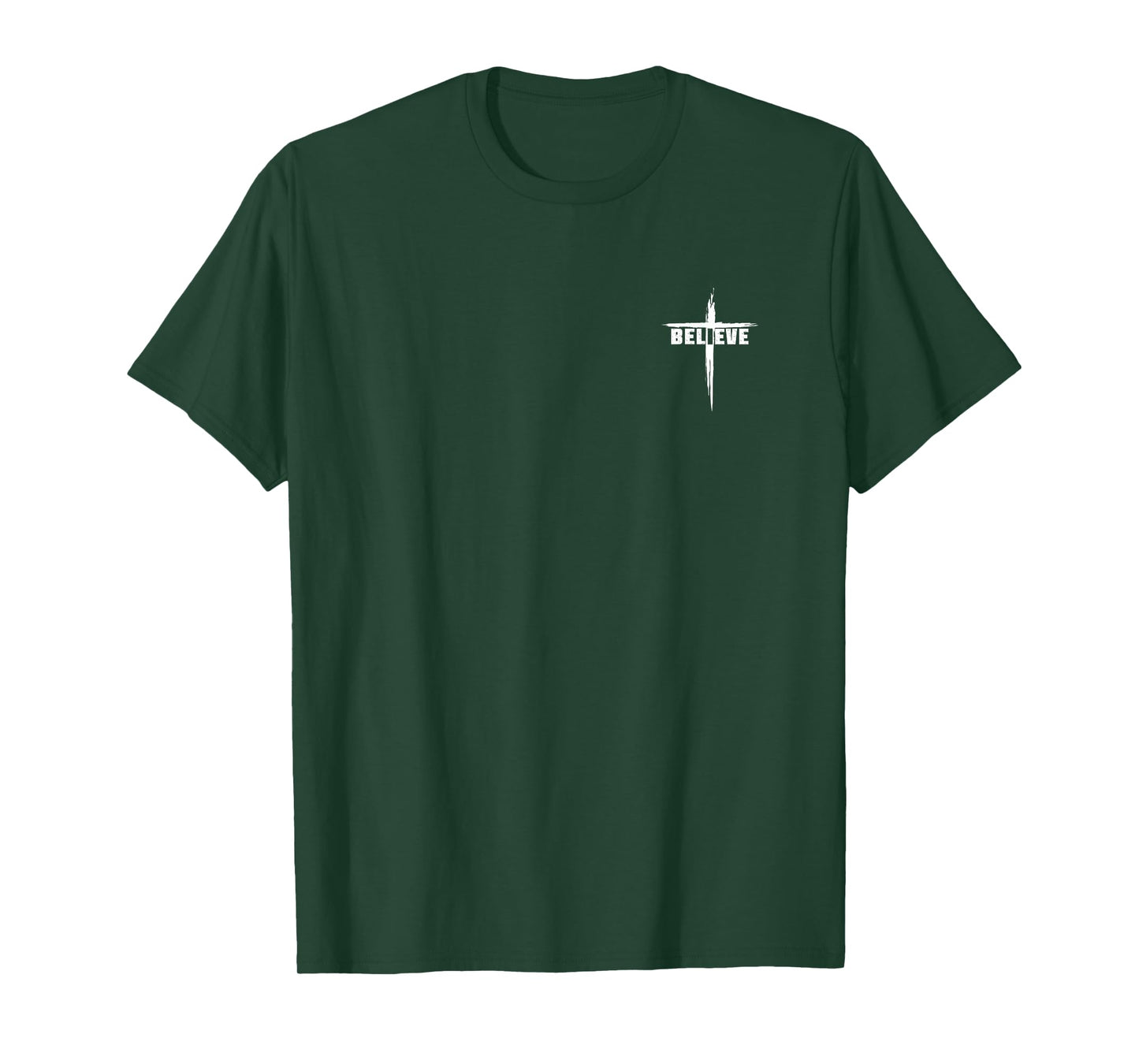 Believe Christian Cross Design for Christians Men Women T-Shirt
