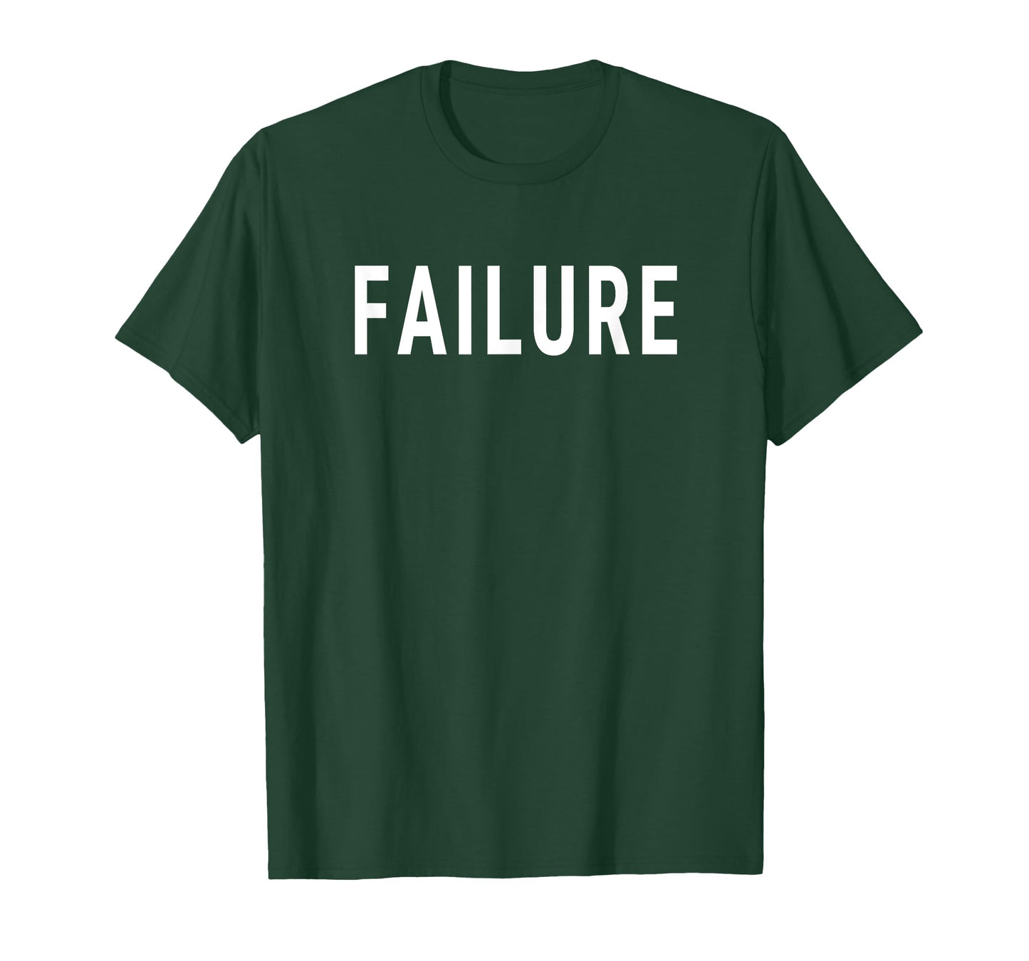 Failure Women's Classic Modern Black Crew Neck T-Shirt, Small, Short Sleeve, Relaxed Fit, Cotton, Sports, Failure T-Shirt