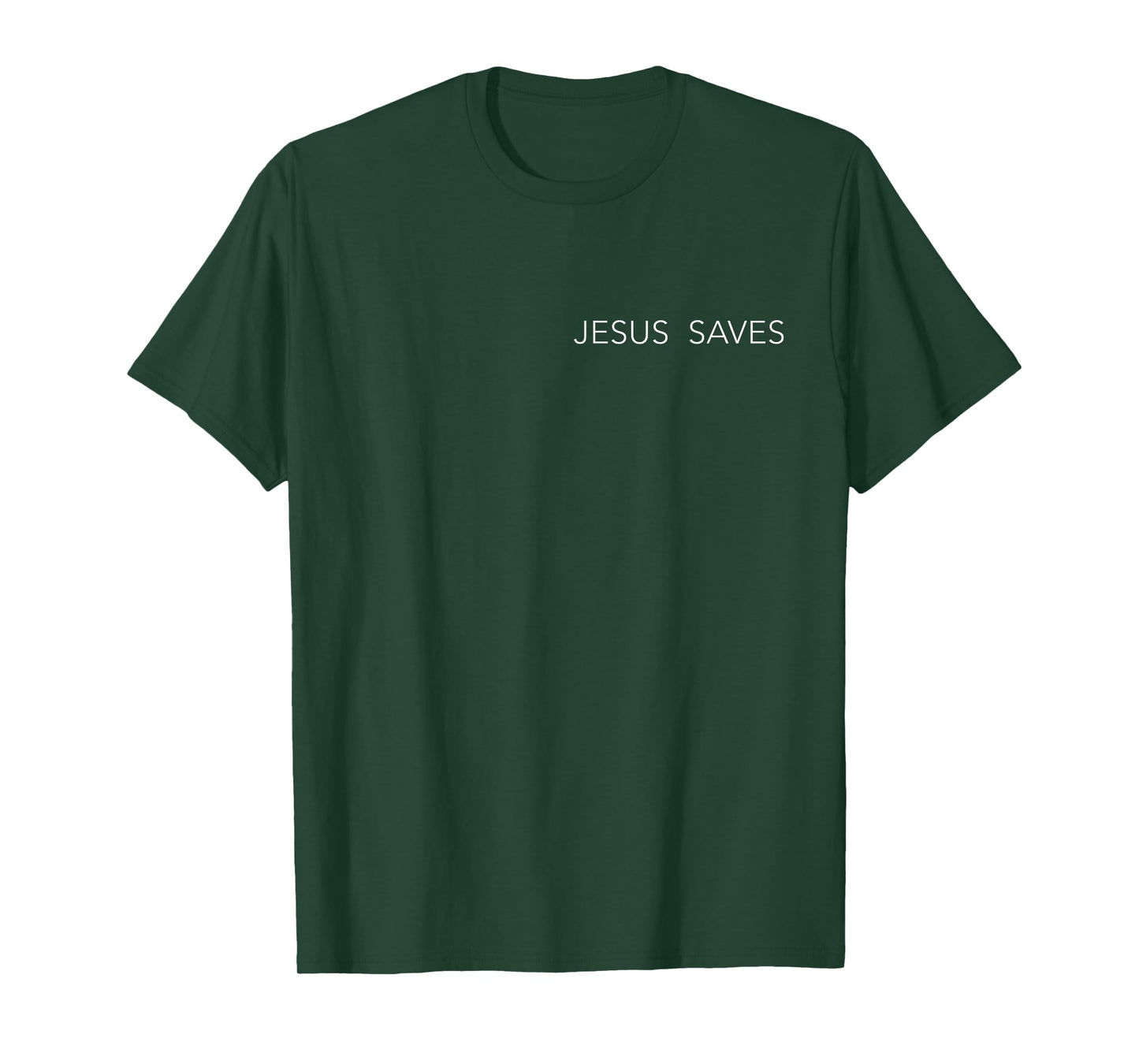 Jesus Saves Minimalist Christian T-Shirt