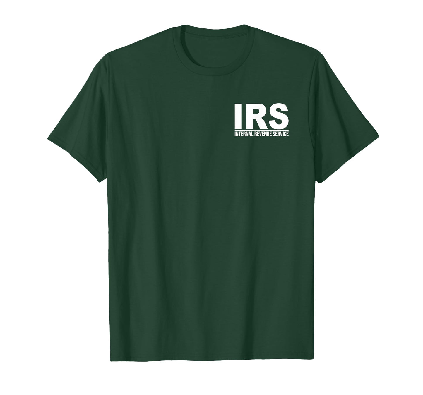 IRS SPECIAL AGENT UNIFORM COSTUME HALLOWEEN TEE T-Shirt