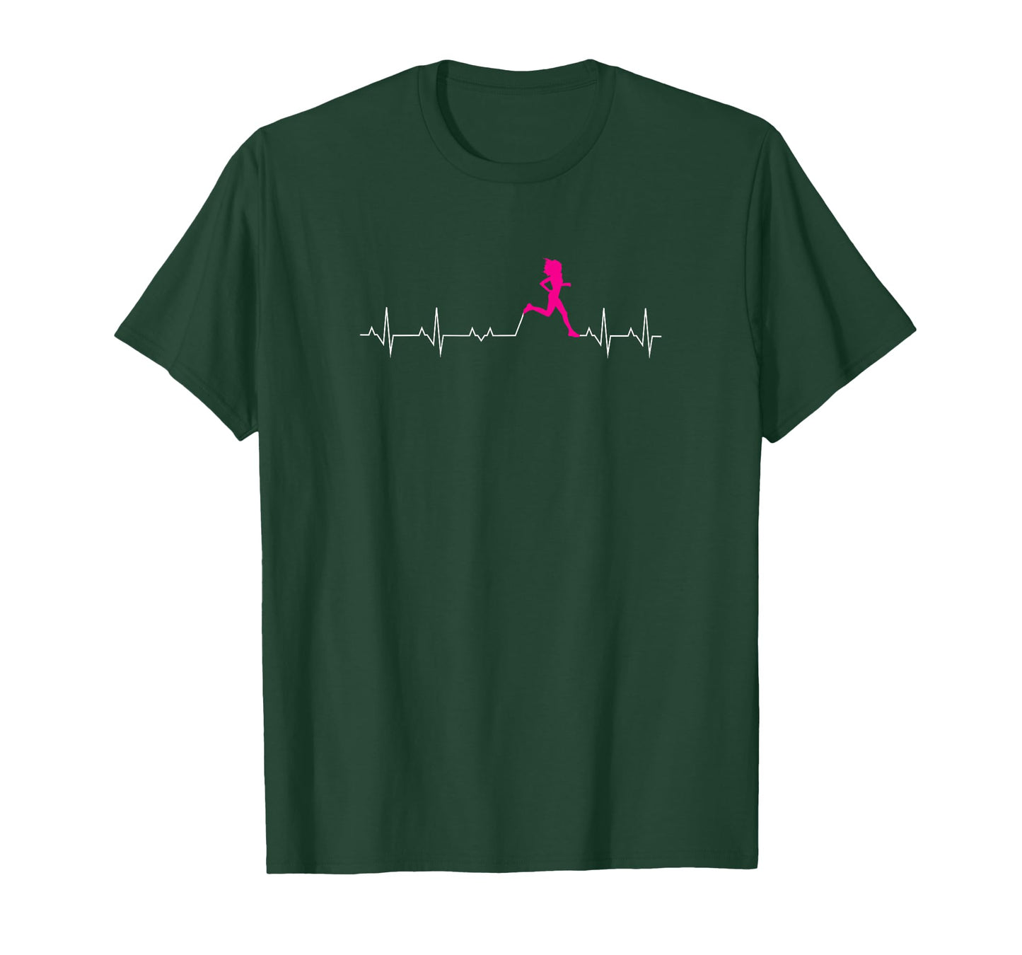 Runners Heartbeat Running Heartbeat Funny T-shirt For Women T-Shirt