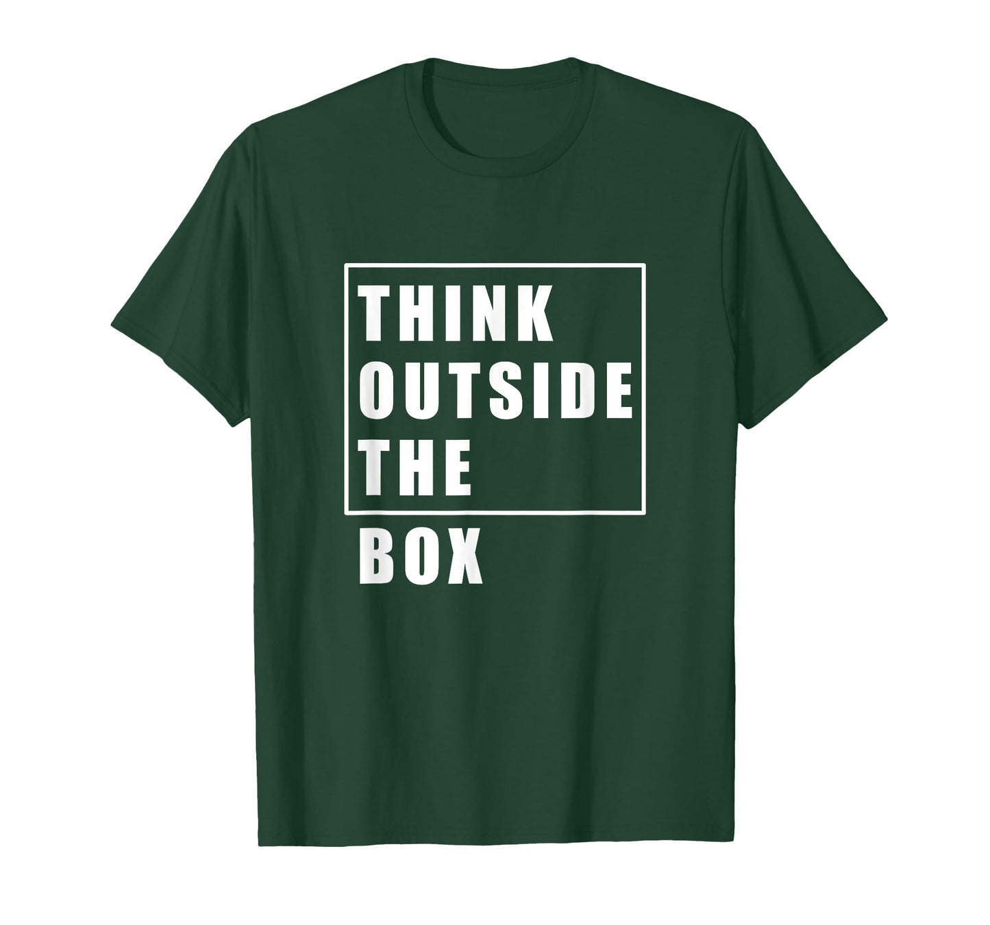 Think Outside The Box t-shirt | Great Idea tees T-Shirt