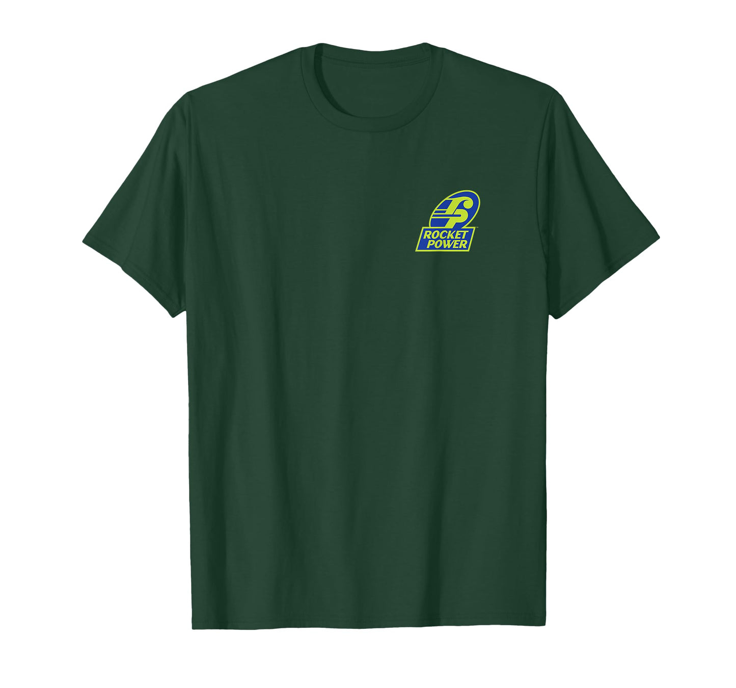Rocket Power Character Grid Front and Back Retro Cartoon T-Shirt