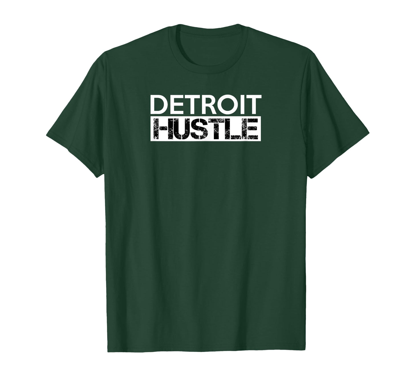 Detroit Hustle Baseball Football Business Motor Gym T Shirt T-Shirt
