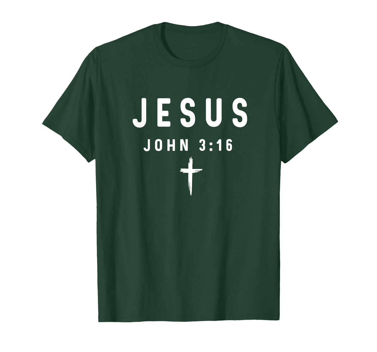 John 3:16 3 16 Faith - God Jesus Religious Christian T-Shirt