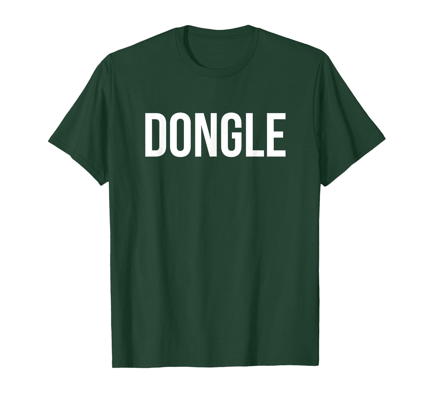 Dongle Funny Awkward Random Word Computer Nerd T-Shirt