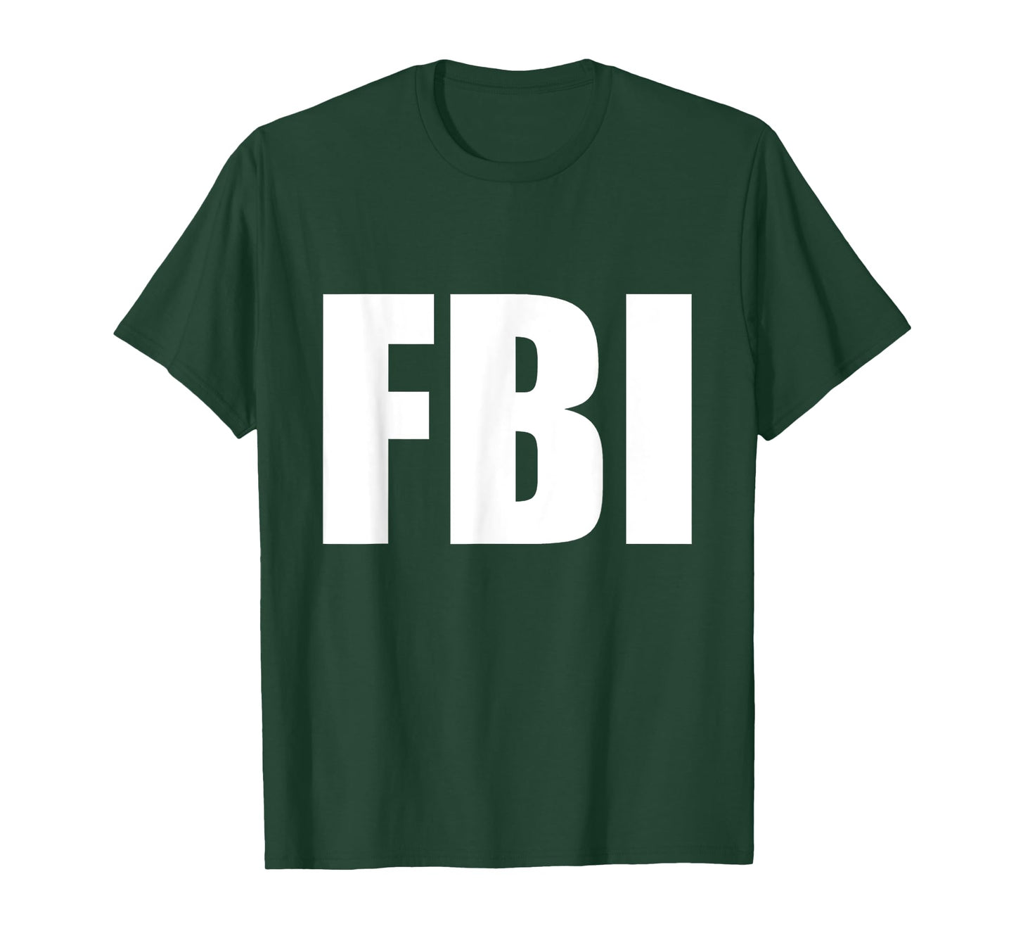 FBI Replica Agent Inspector Funny Halloween Costume T-Shirt