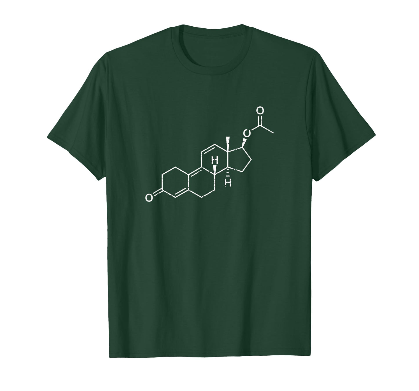 Trenbolone Steroid Molecule, Bodybuilding Tren Training T-Shirt