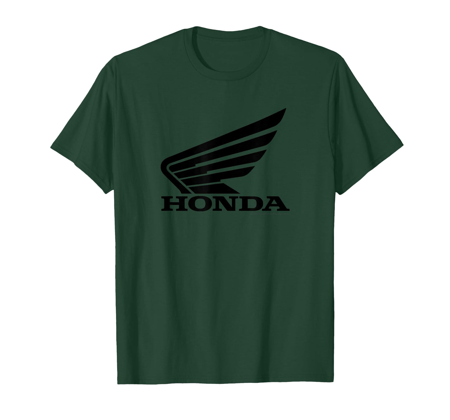 Honda Powersports Bold Vintage Black Logo T-Shirt