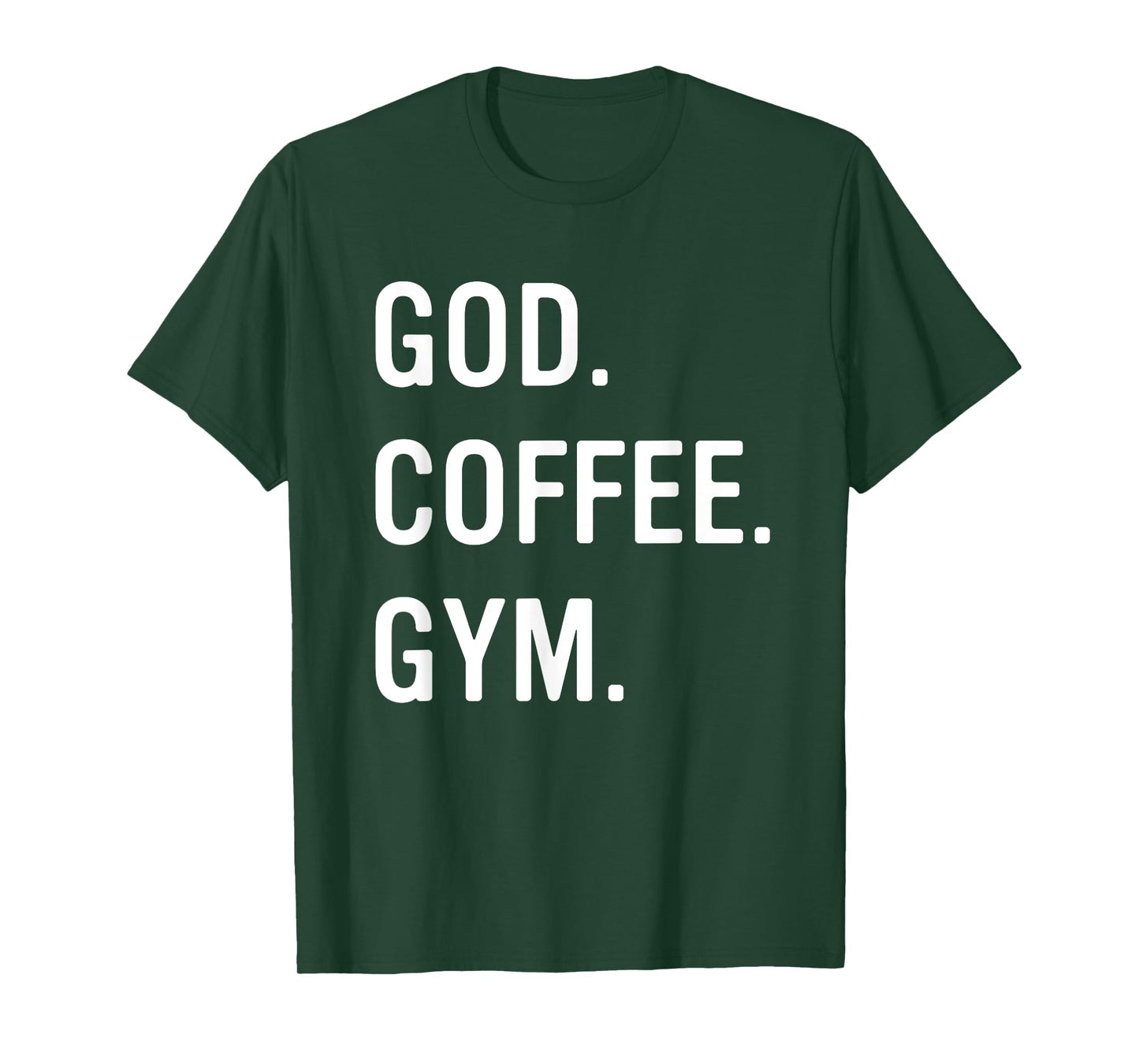 Christian God Coffee Gym Workout Women T-Shirt