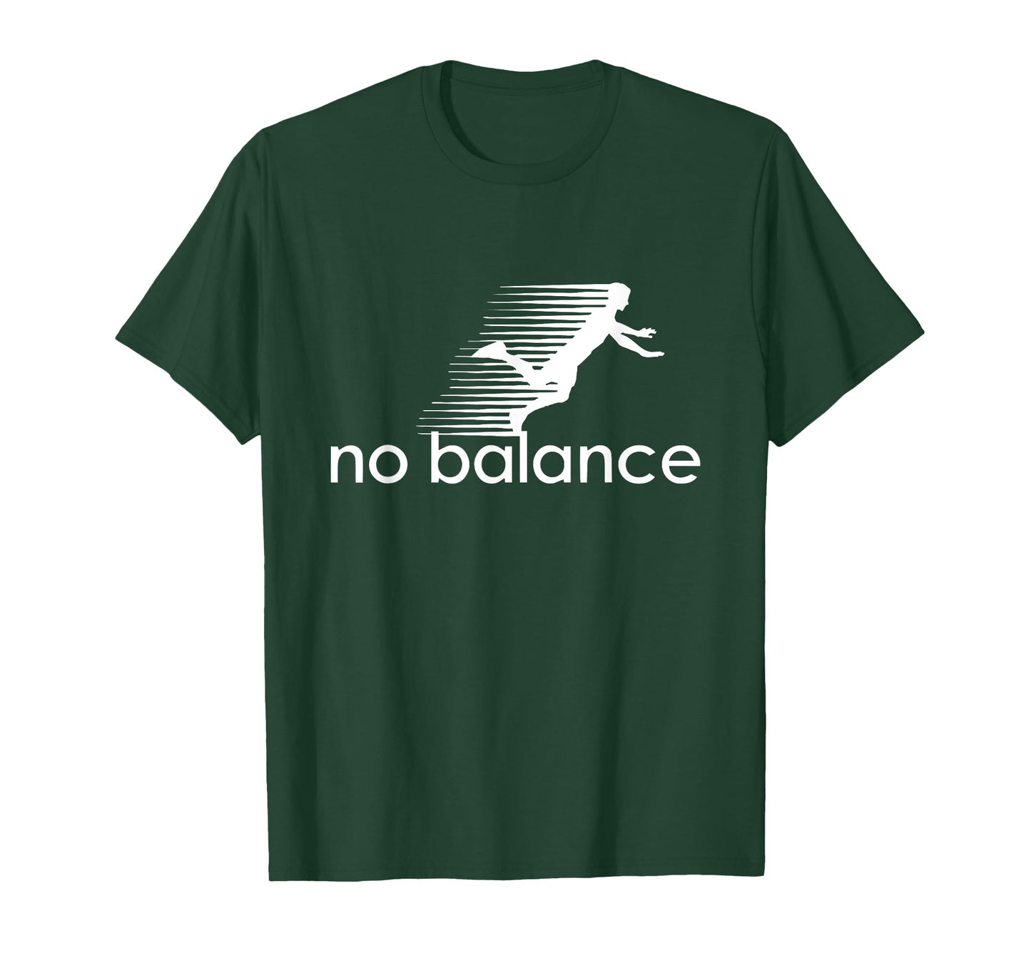 No Balance - Funny Parody Design for Sports and Humor T-Shirt