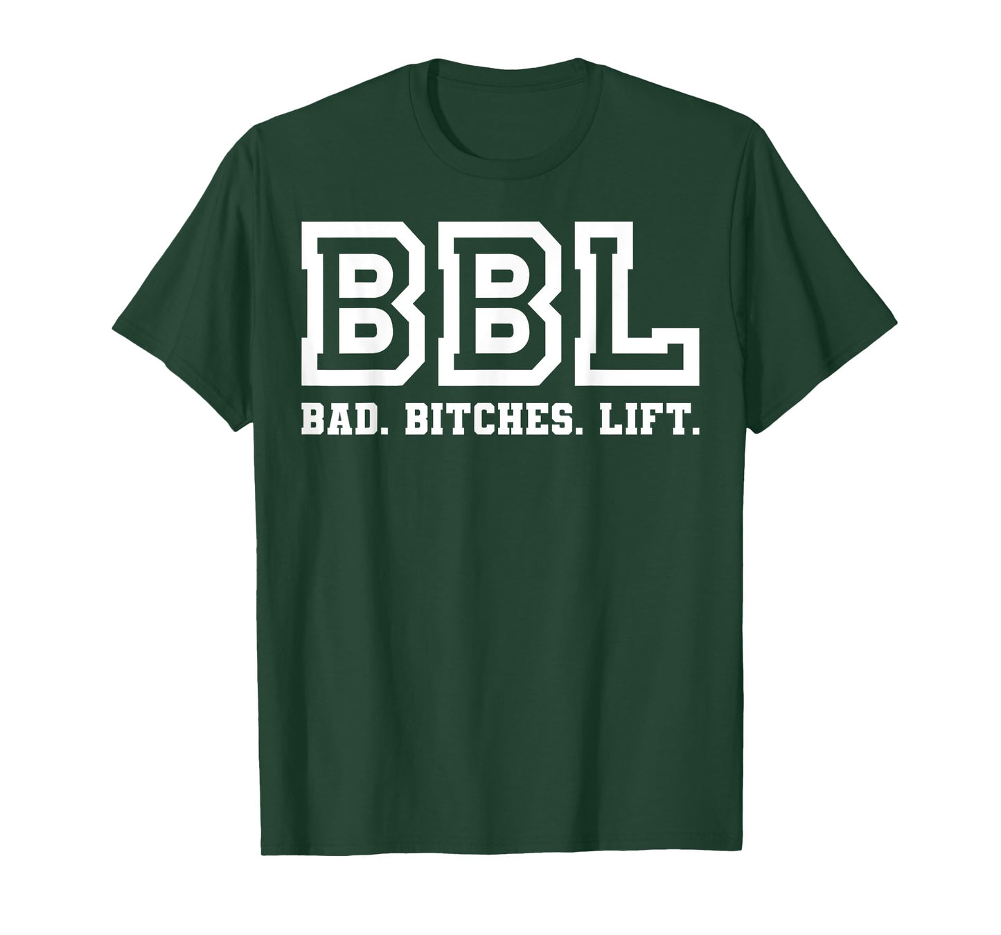 Bad Bitches Lift Heavy Fitness Gym Workout cool apparel T-Shirt
