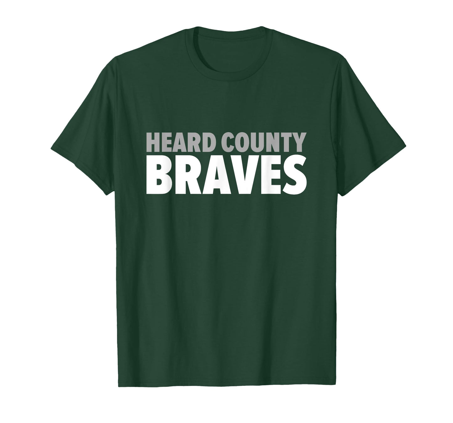 Heard County Braves Bold T-Shirt