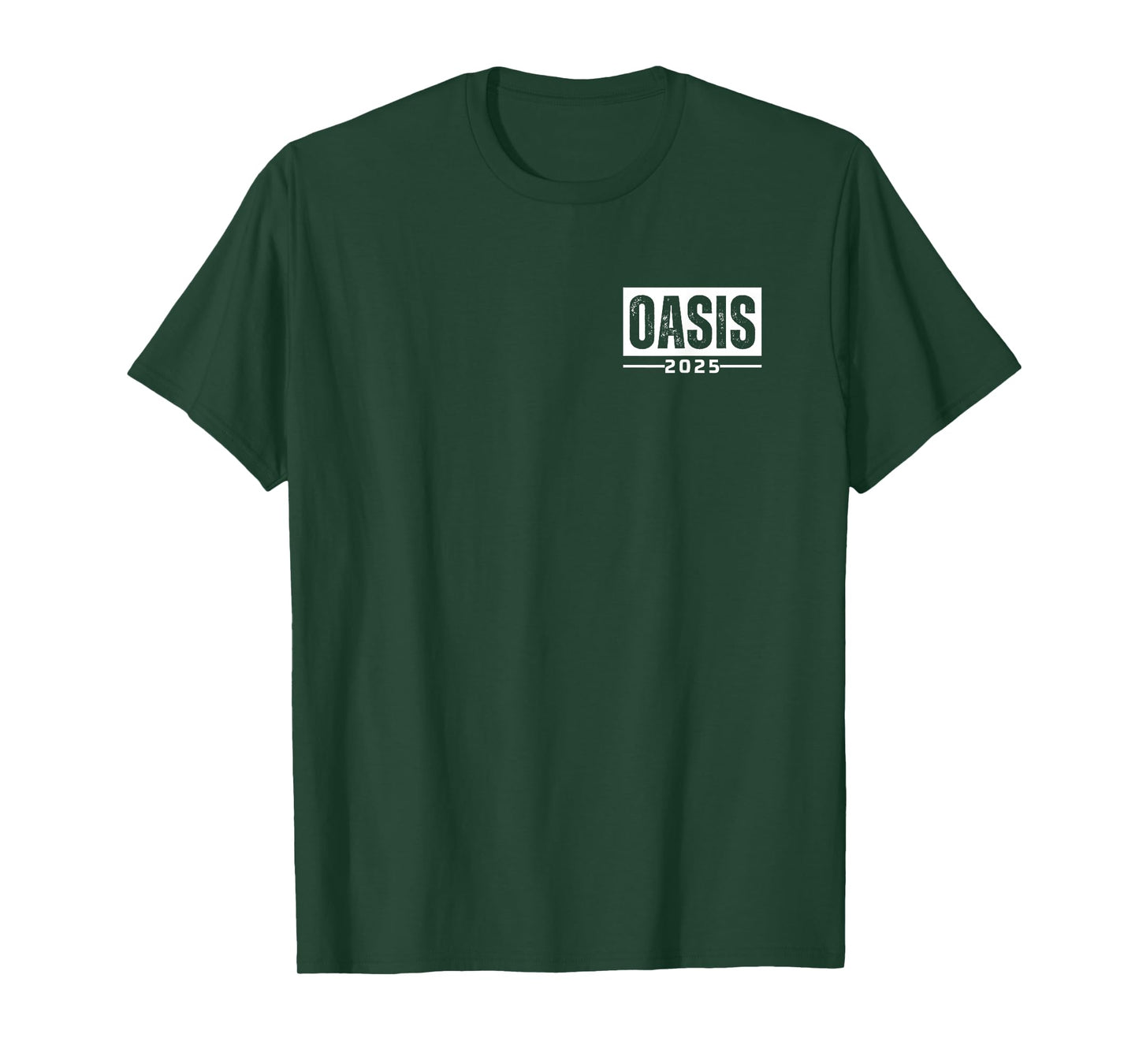 Oasis 2025 California CA Vintage Retro Souvenirs Pocket T-Shirt
