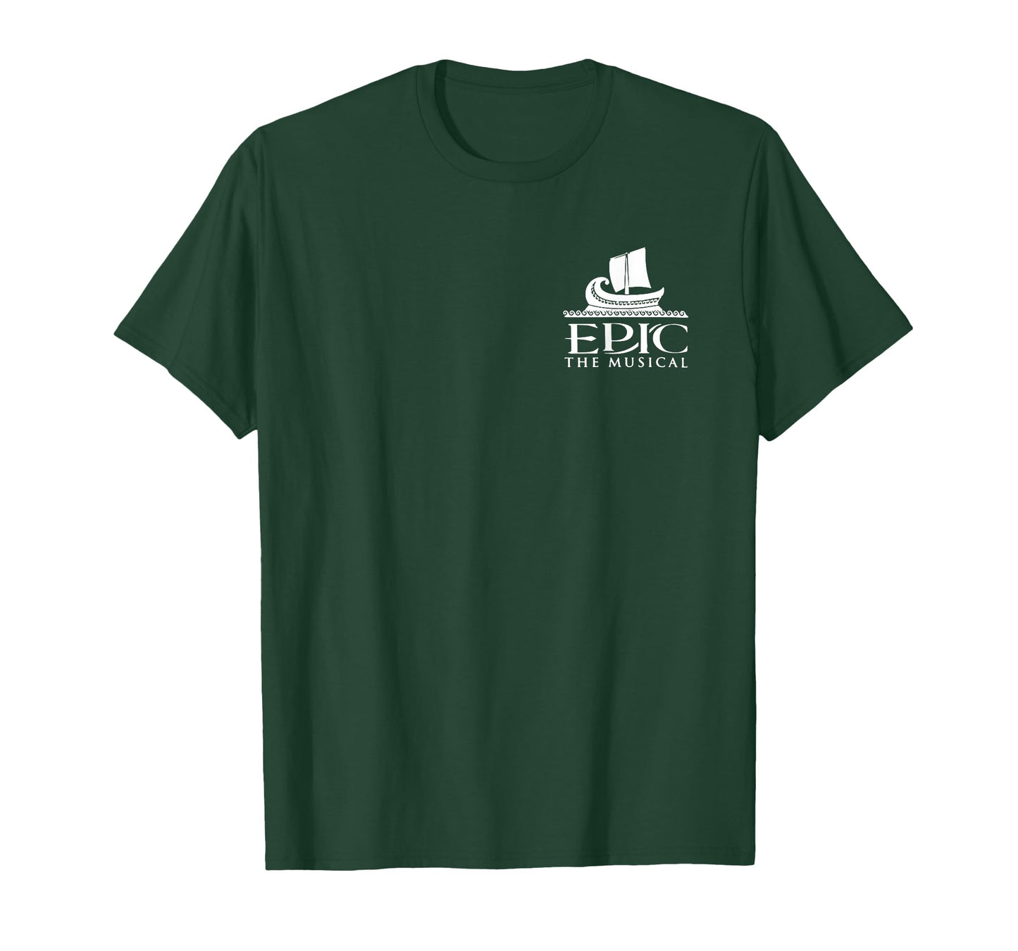 Vintage Epic: The Musical Front and Back Design Tee T-Shirt
