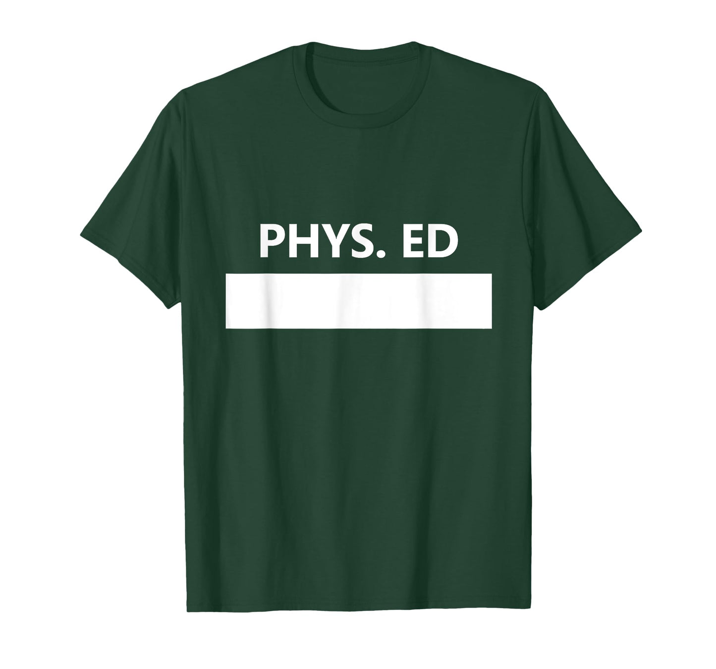 Gym PE Class Uniform School Physical Education Middle T-Shirt