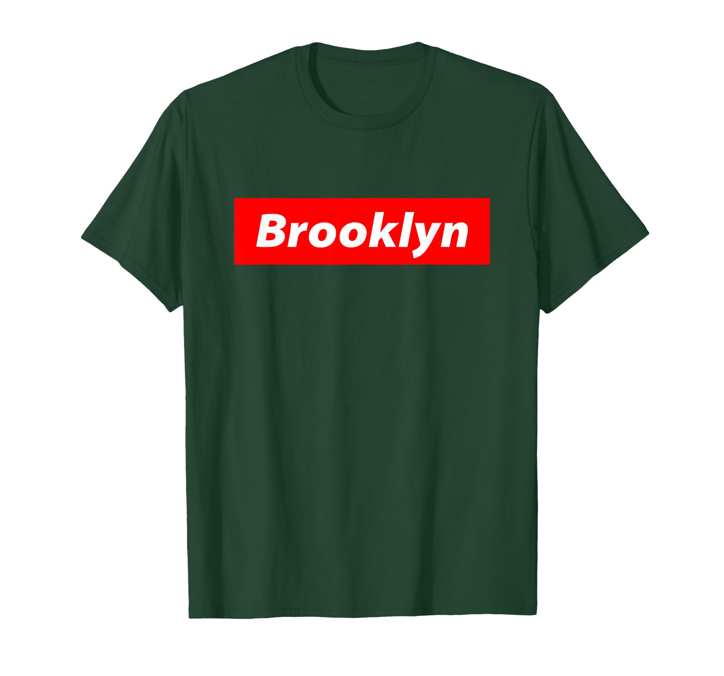 Brooklyn Name Red Box Personalized Name Gear For Brooklyn T-Shirt