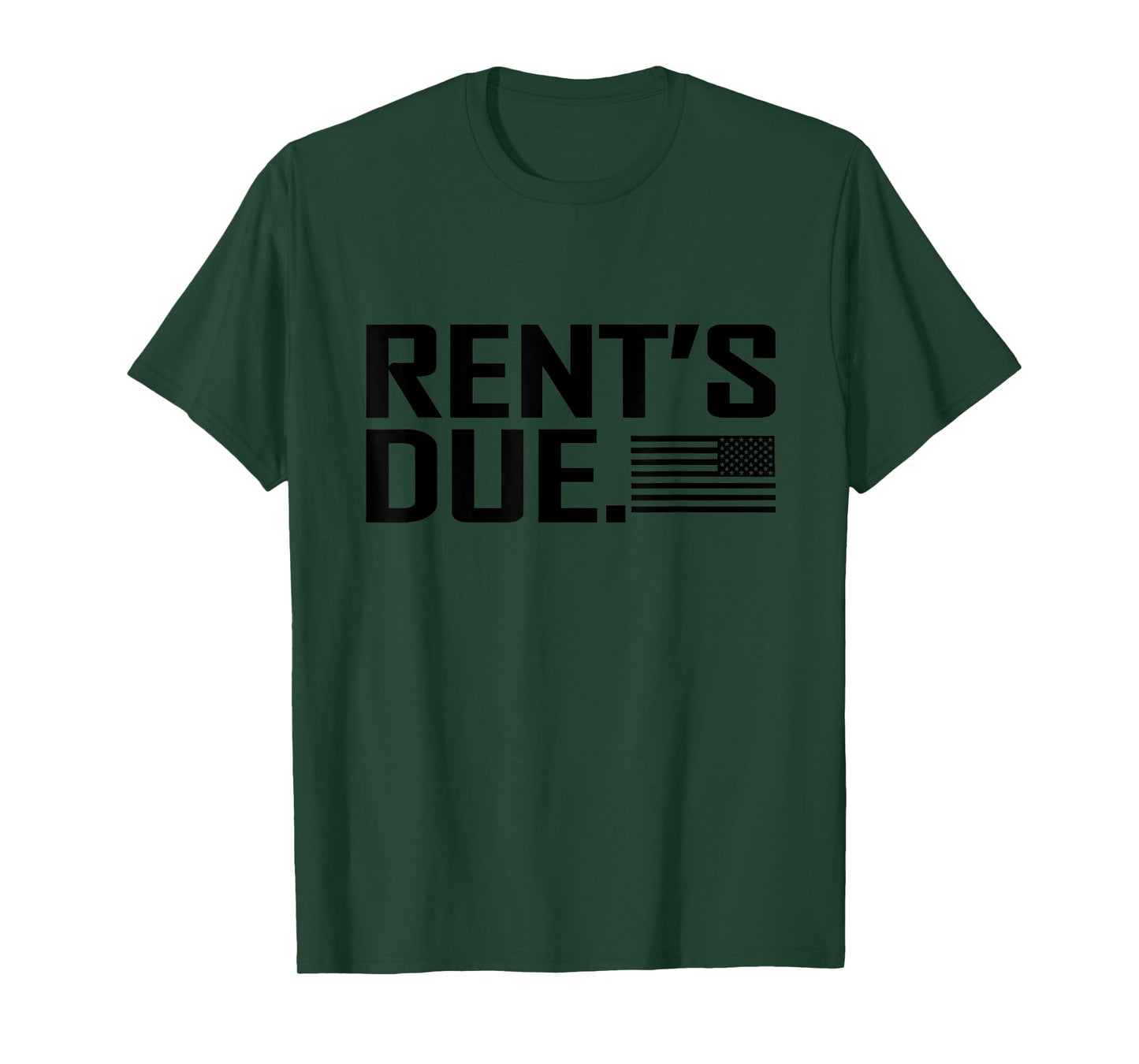 Rent's Due work hard bodybuilder weightlifting tee shirt T-Shirt