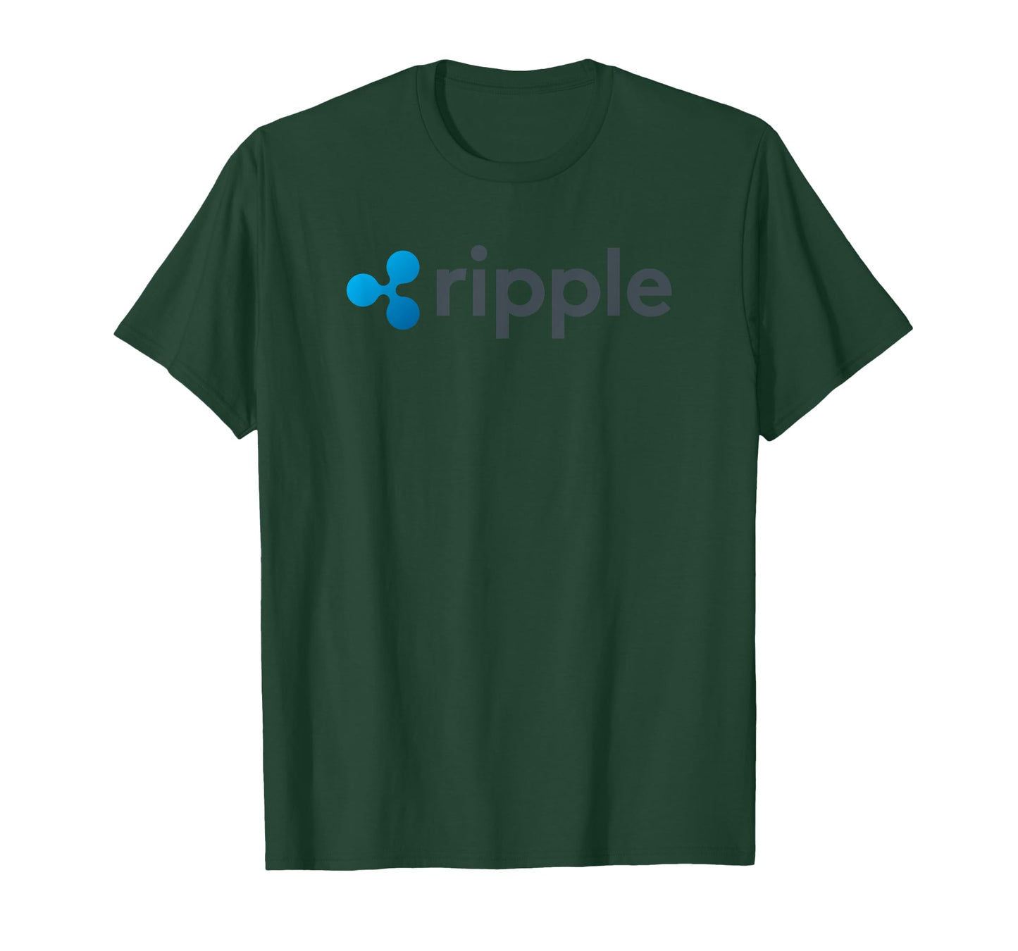 Ripple Coin XRP Cryptocurrency Fan Logo HODLer To The Moon T-Shirt
