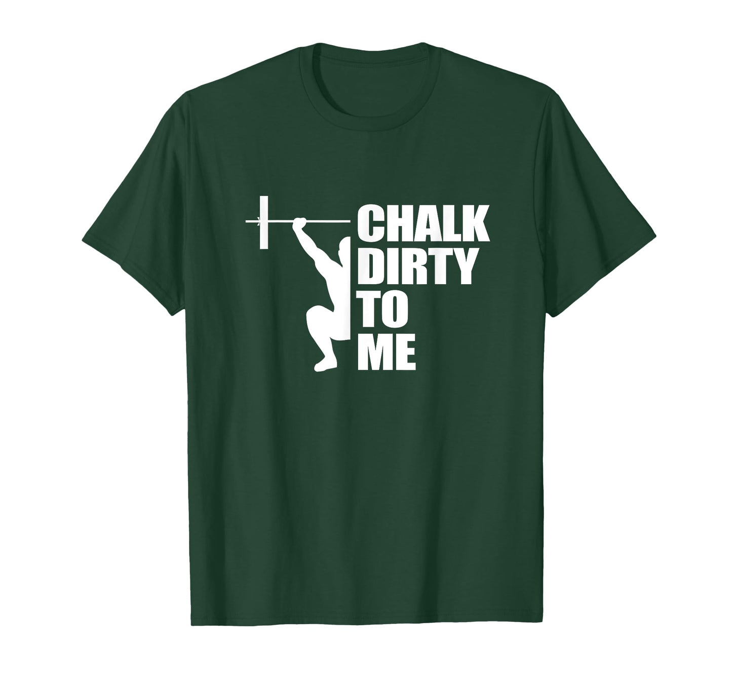 Weightlifing Barbell - Funny Workout Gym Weightlifter T-Shirt