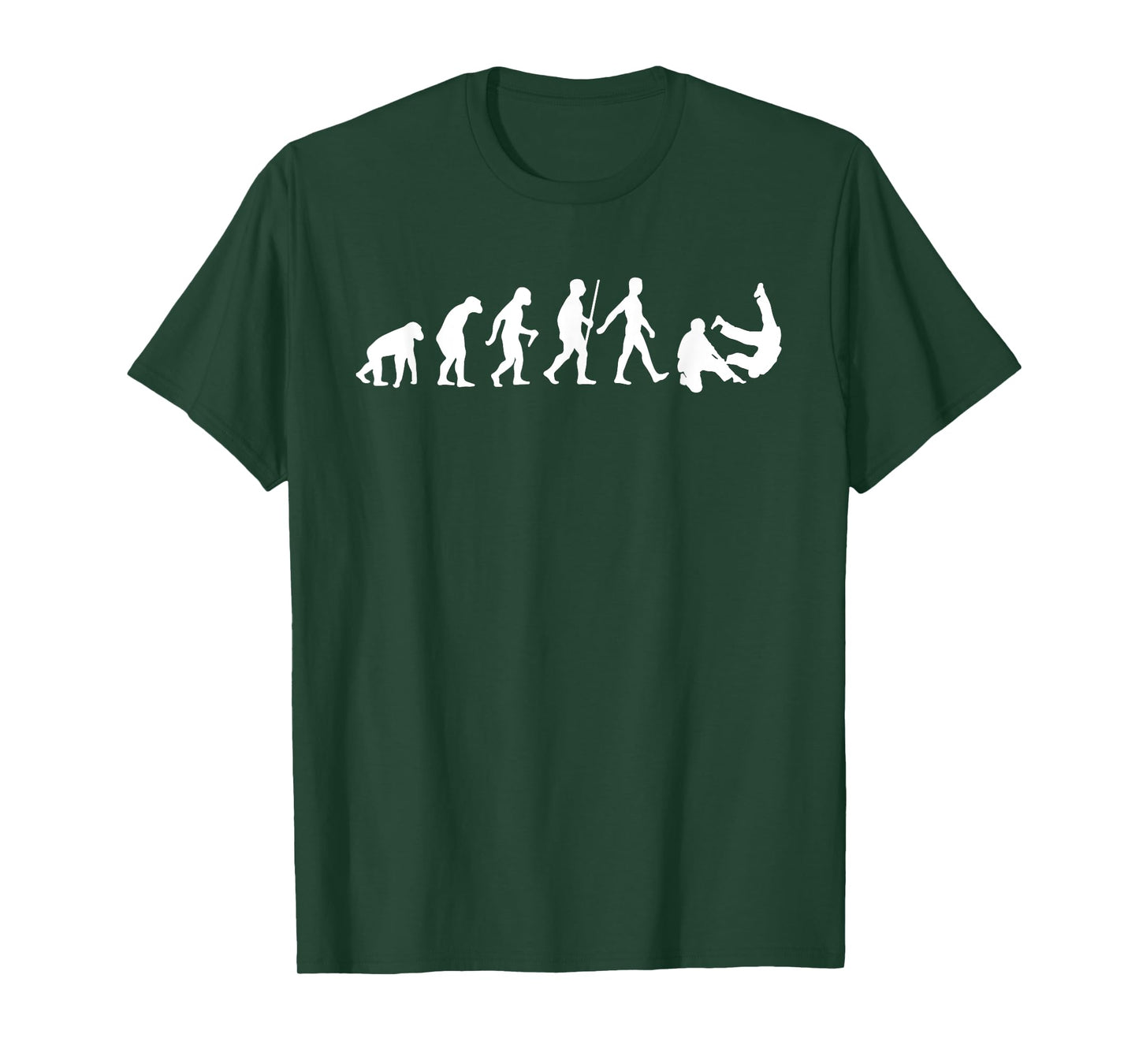 Funny Evolution Jiu Jitsu Gift Men Women Cool Martial Arts T-Shirt
