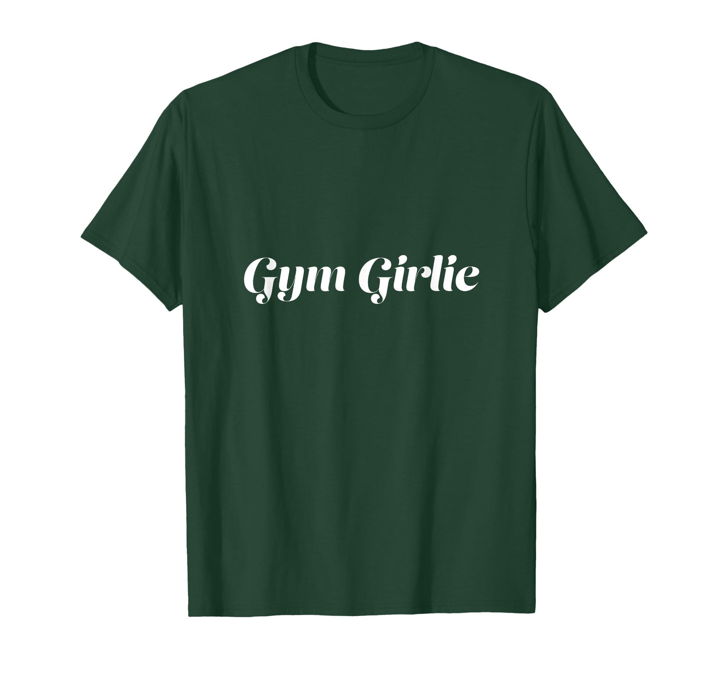 Cute Gym Girlie T-Shirt