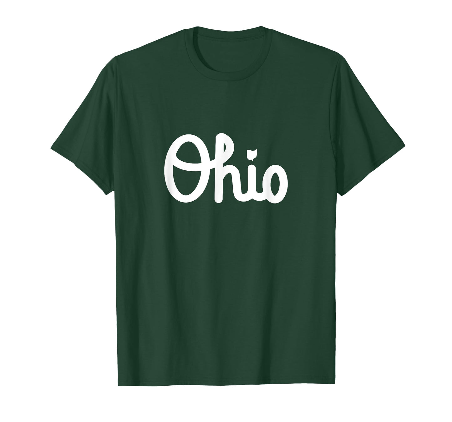 Vintage Script Ohio Dots the I T-Shirt