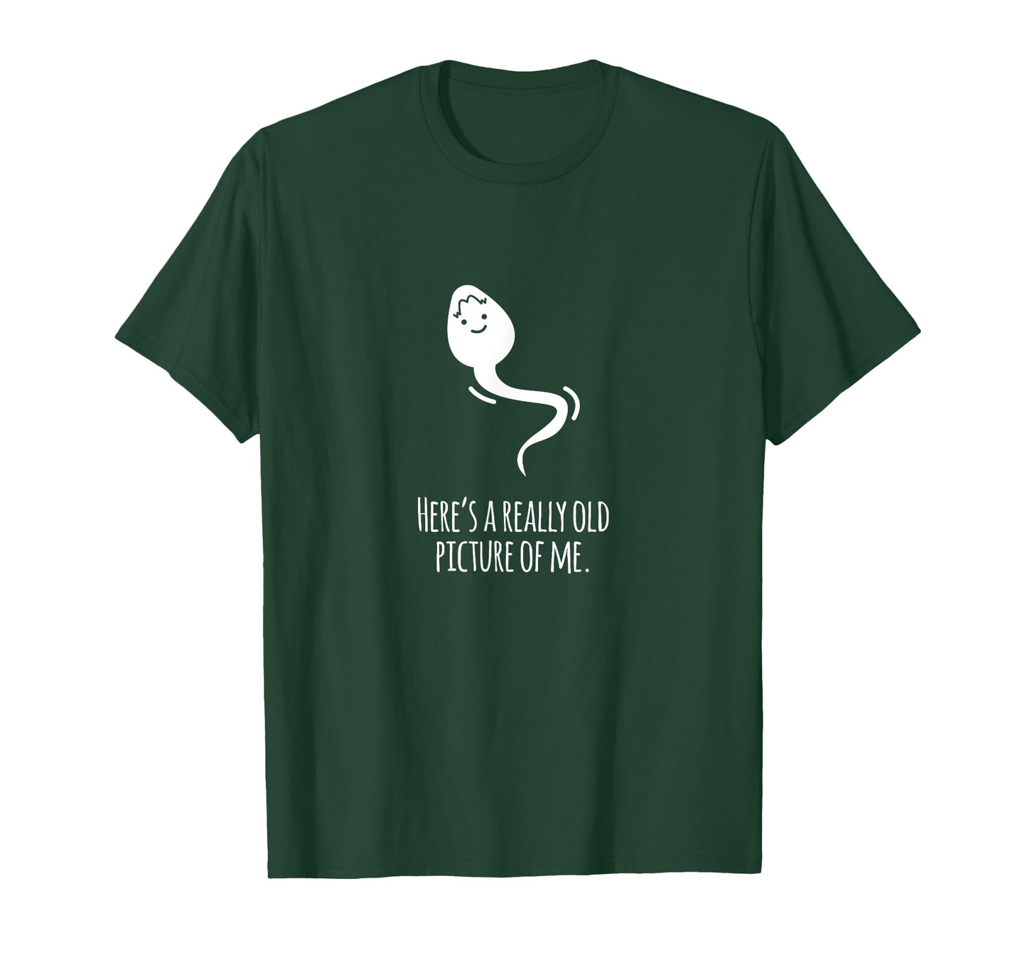 Funny Old Picture of Me Sperm T-Shirt T-Shirt