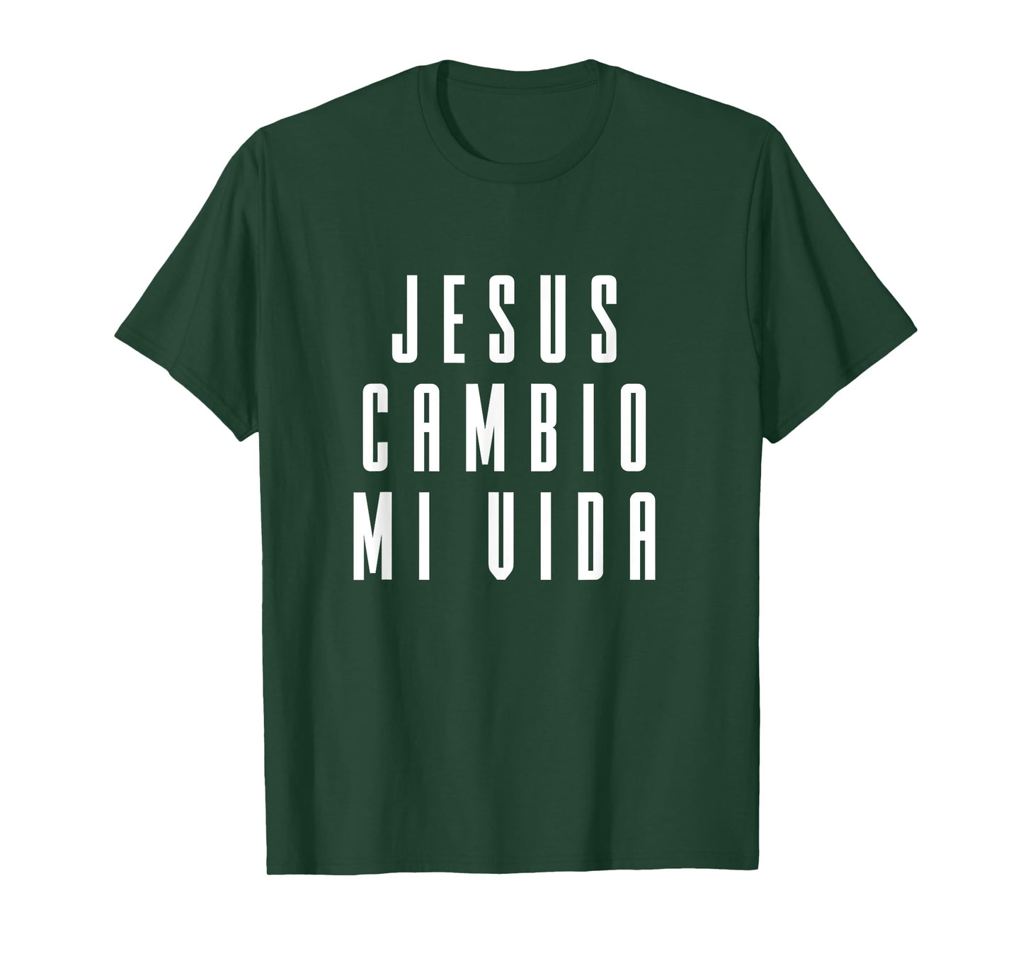 Jesus Cambio Mi Vida Spanish Christian T-Shirt