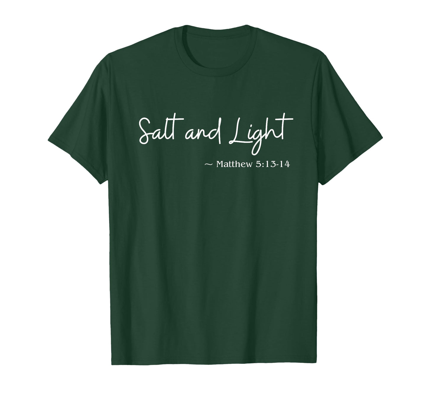 Christian Bible Quote: Salt and Light T-Shirt