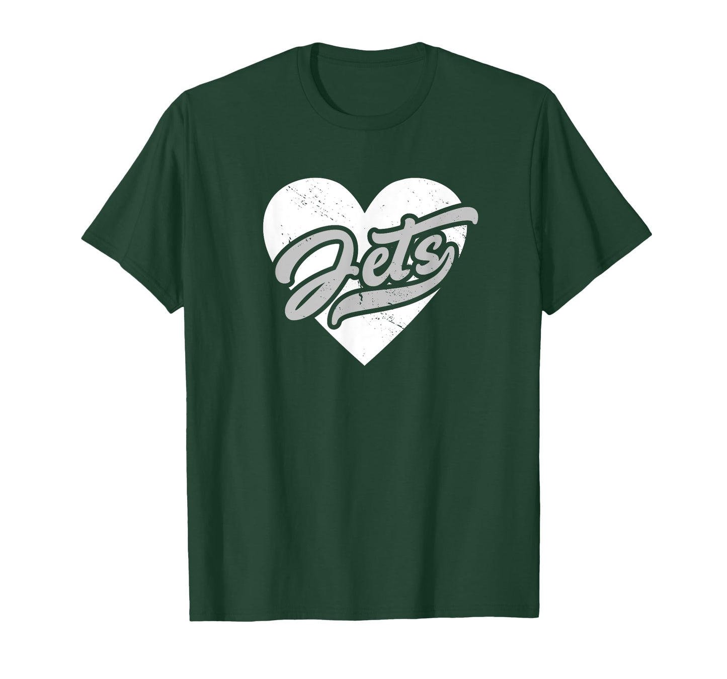 Vintage Jets High School Go Jets Pride Heart T-Shirt