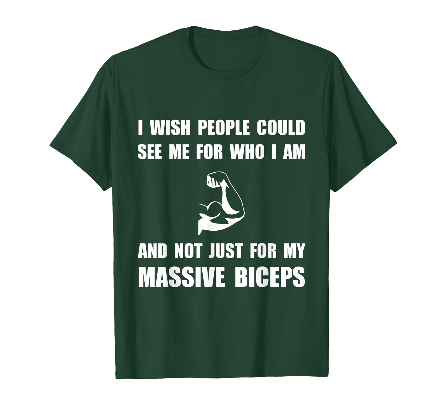 Massive Biceps Funny T-Shirt T-Shirt