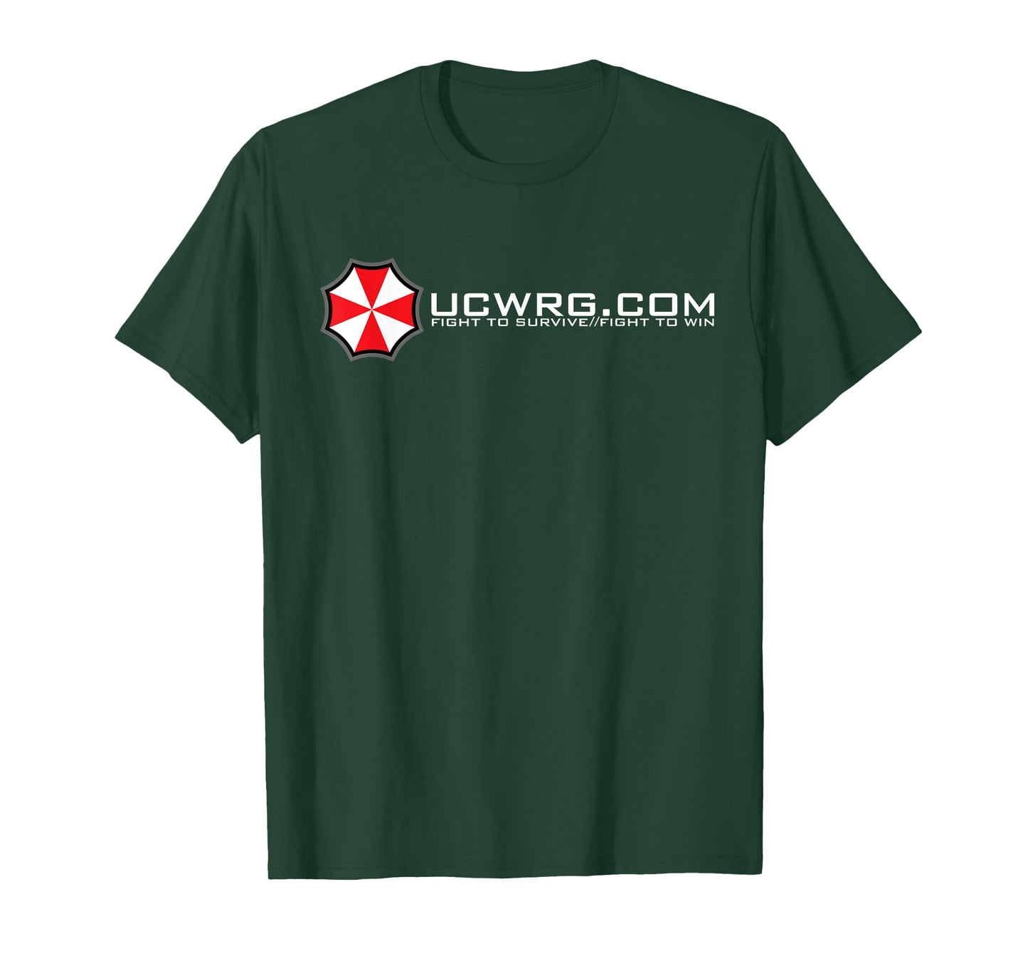 Umbrella Corporation Website T-Shirt, Fight to Survive T-Shirt