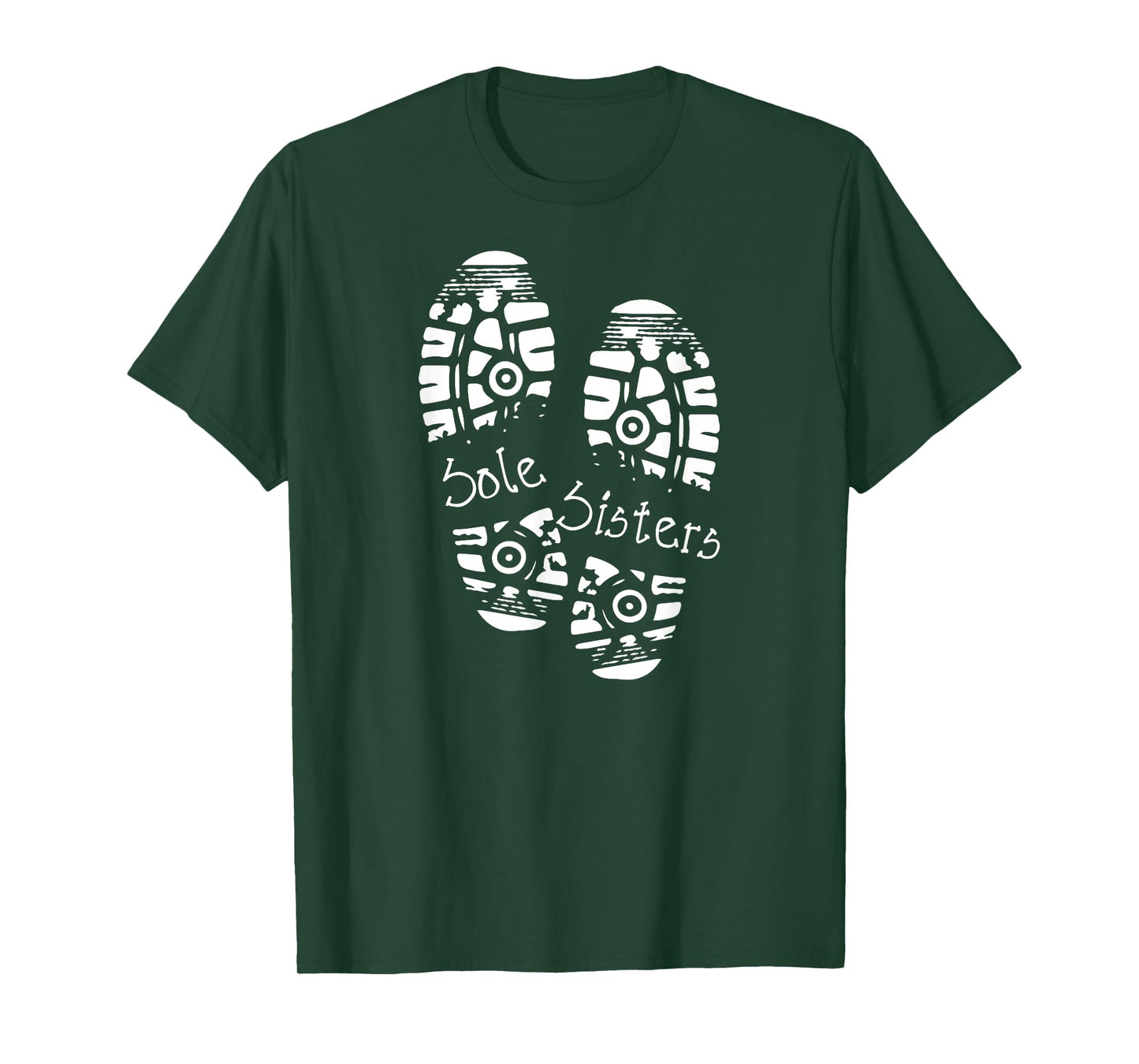 Womens Running Sole Sisters Ladies Marathon Race Day Team T-Shirt