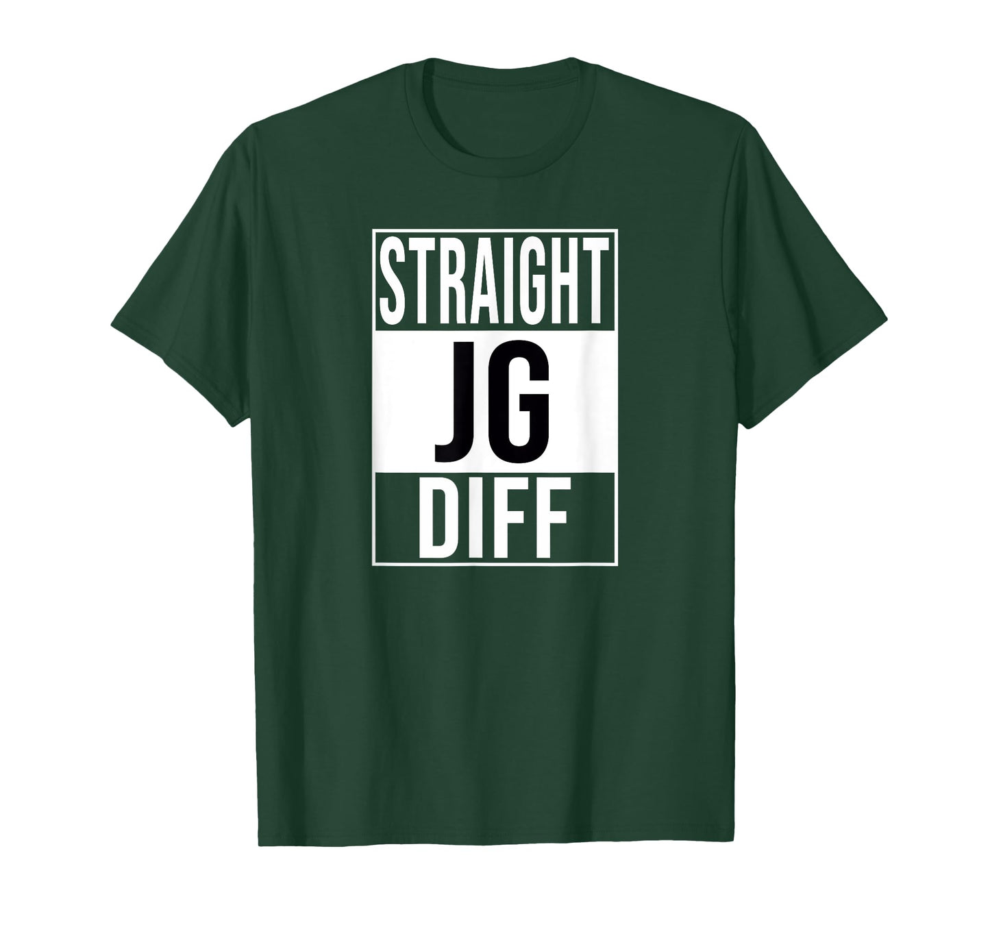 STRAIGHT OUTTA JUNGLE DIFF GAP JG DIFF JNG GAP JNGL JUNGLER T-Shirt