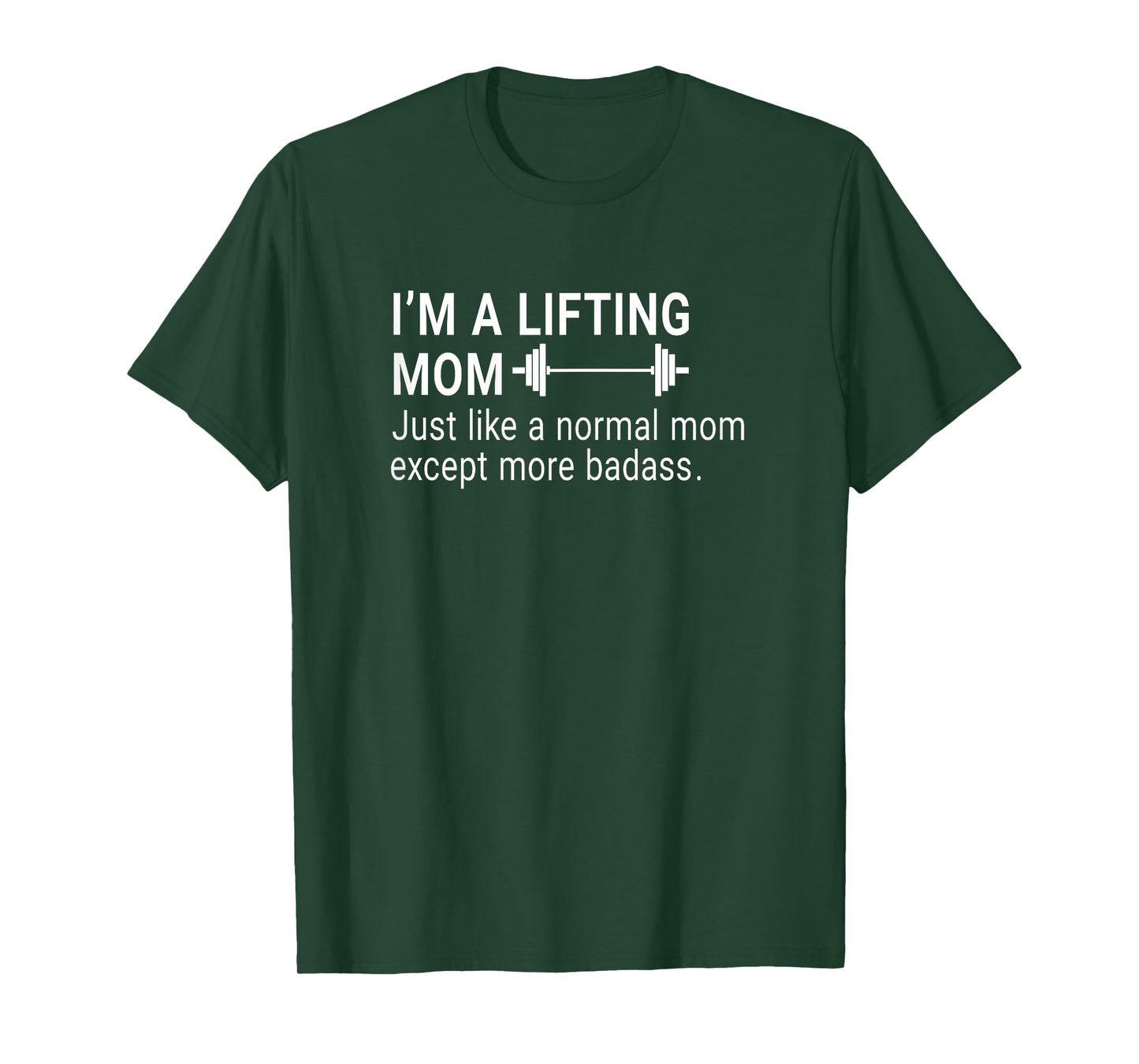 Funny I'm A Lifting Mom Definition Gym Workout Bodybuilding T-Shirt