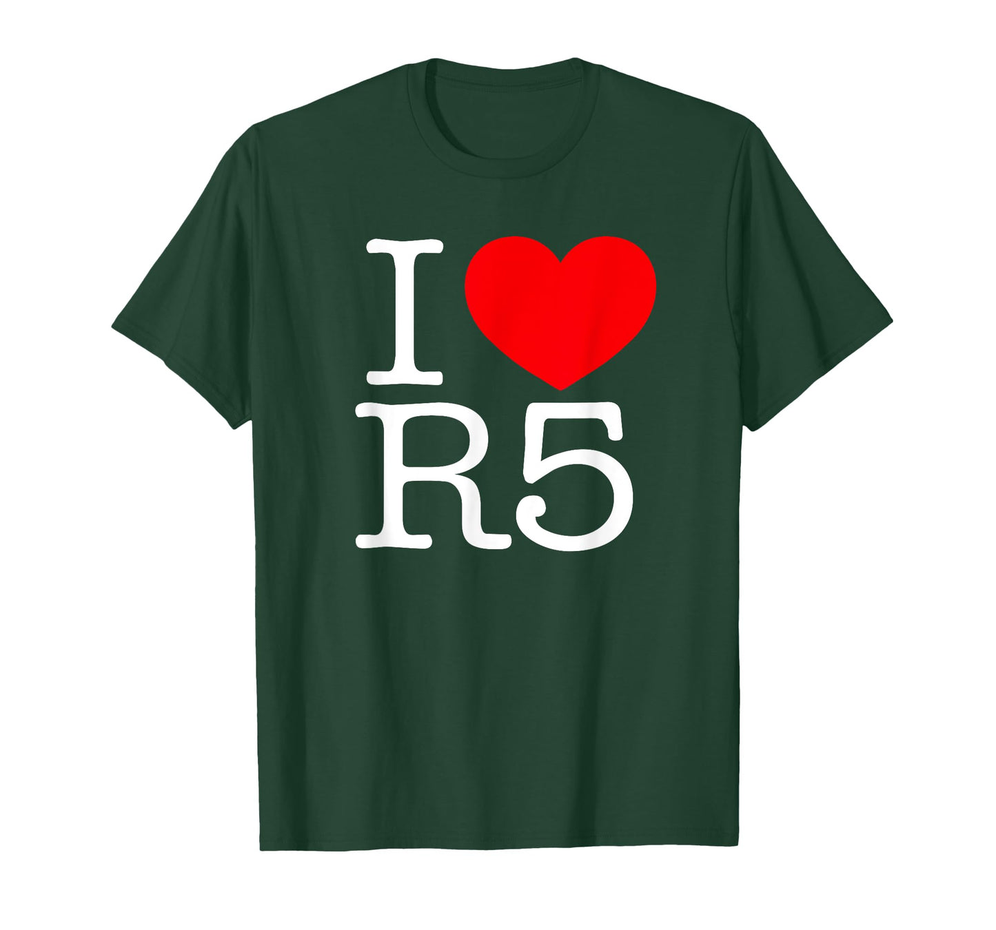 I Love (Heart) R5 T-Shirt