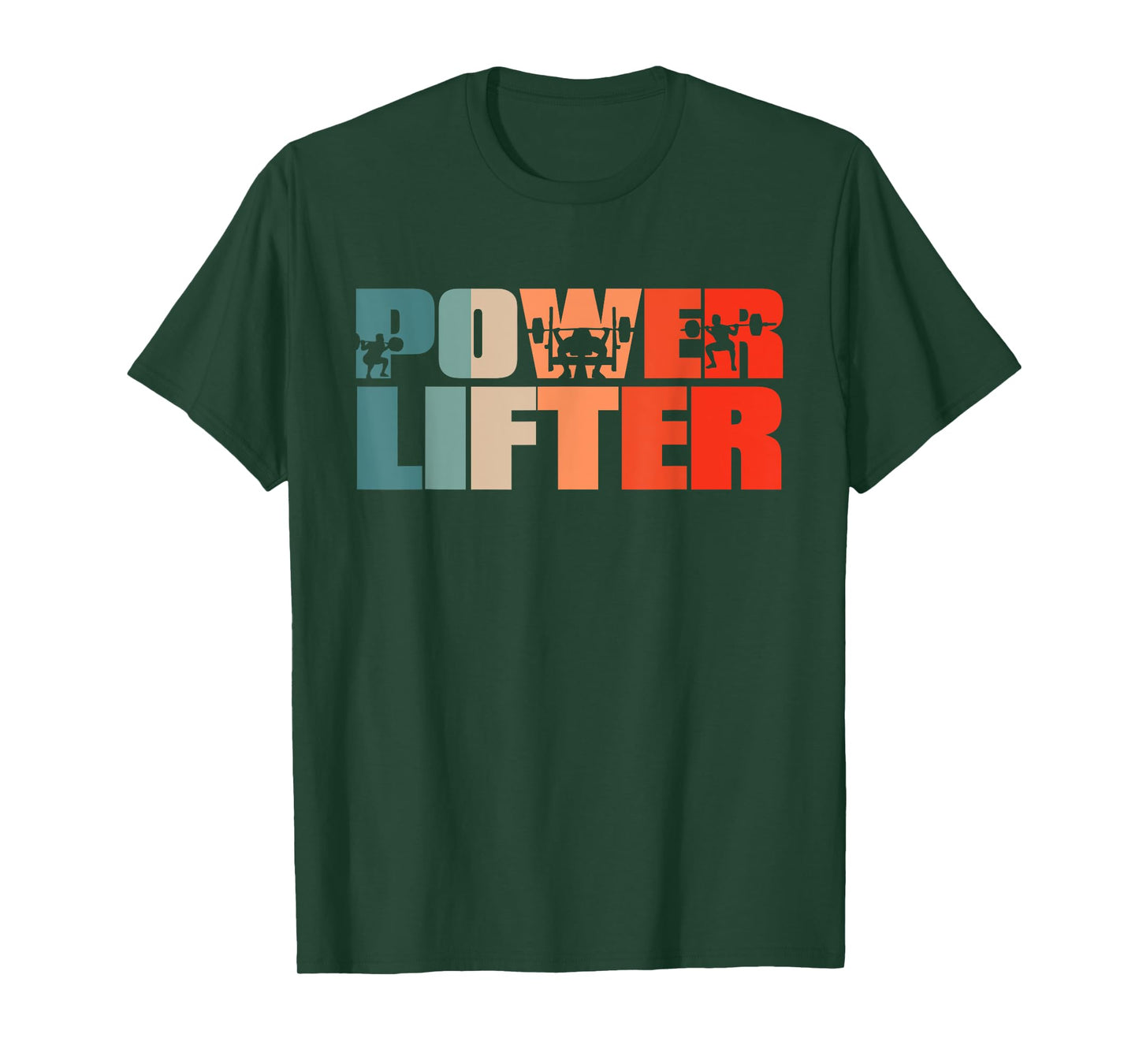 Retro Powerlifting Gym Weightlifting - Vintage Powerlifter T-Shirt