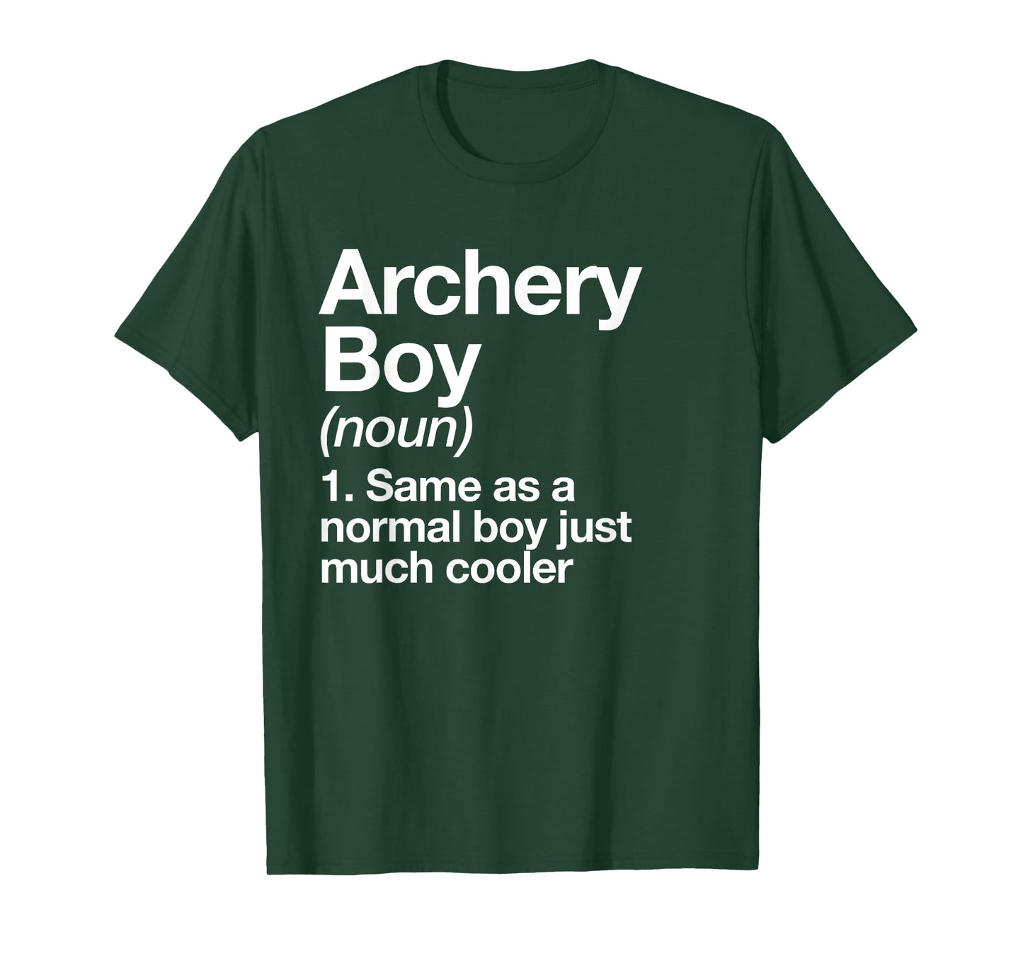 Archery Boy Definition Funny Sports T-Shirt