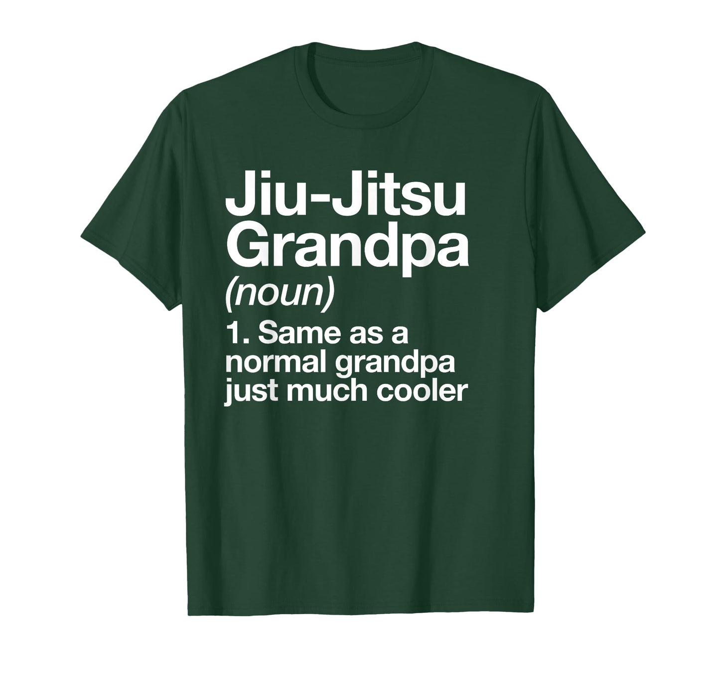 Jiu-Jitsu Grandpa Definition Funny Sports Martial Arts T-Shirt