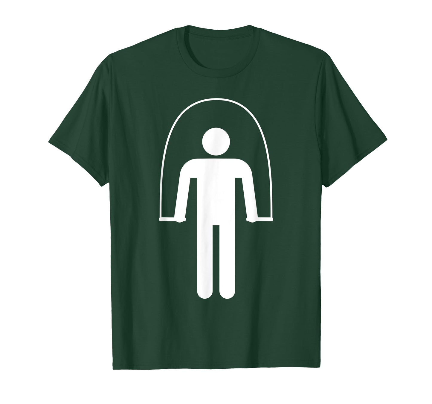 Stick Figure Jumping Rope T-Shirt