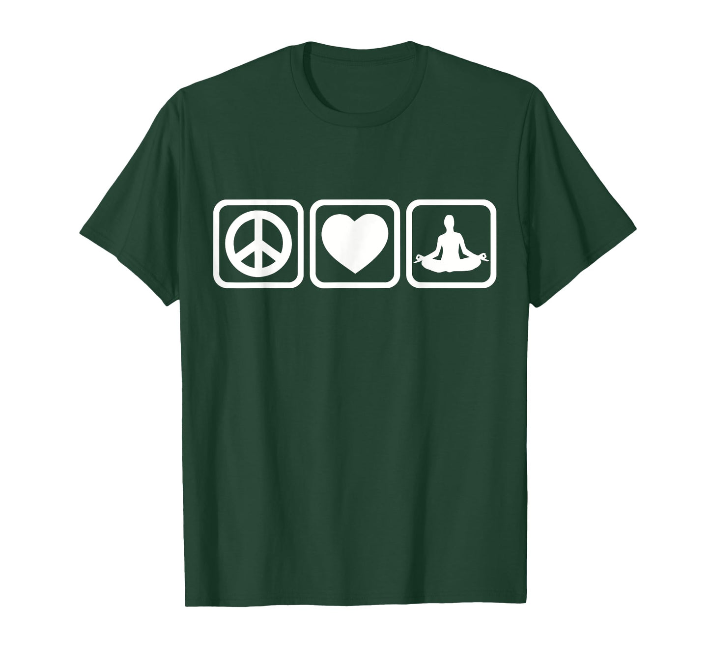 Peace Love Yoga T-Shirt