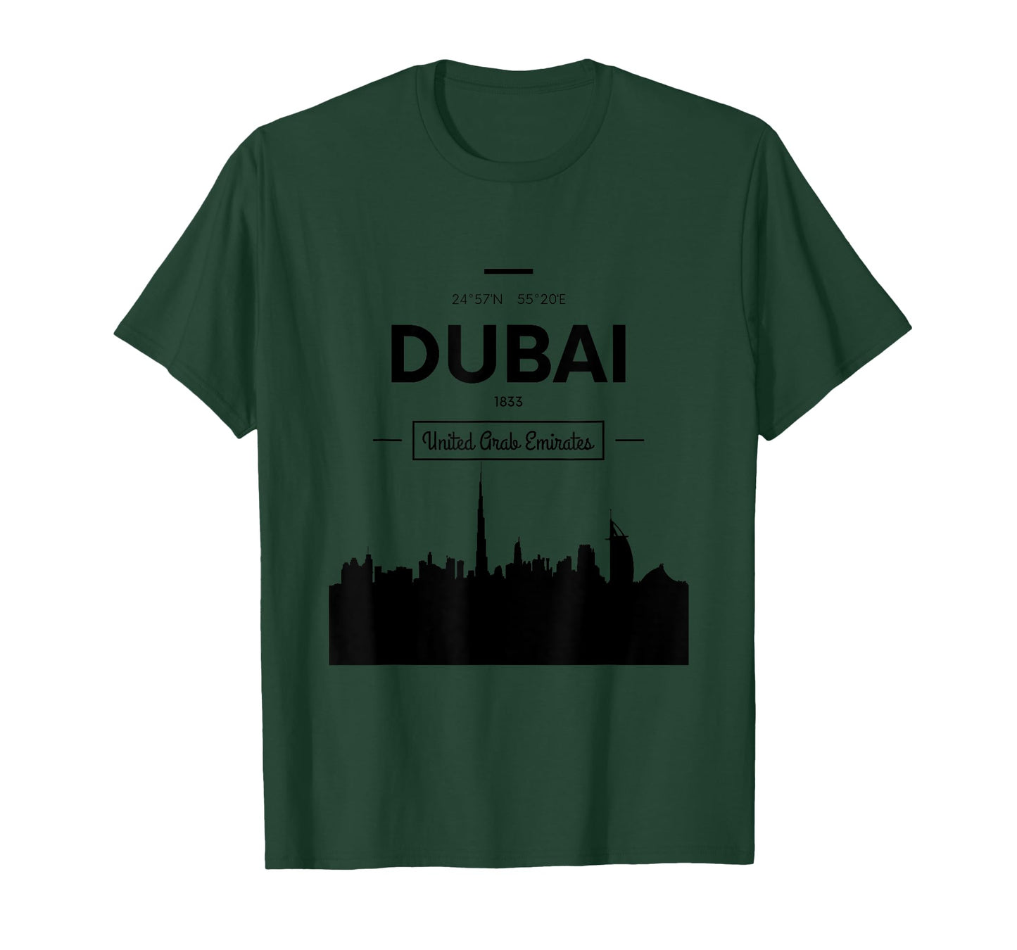 Enjoy Tourists Dubai UAE Novelty Graphic Tees & Cool Designs T-Shirt