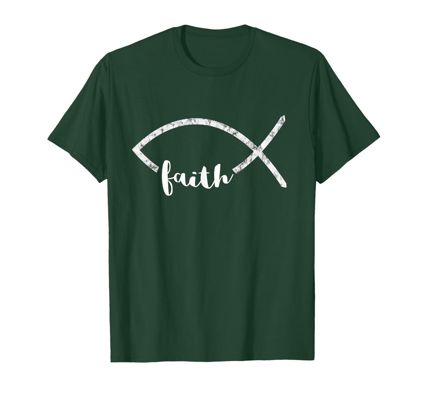 Jesus Fish Ichthy Emblem Christian Faith Symbol Ichthus T-Shirt