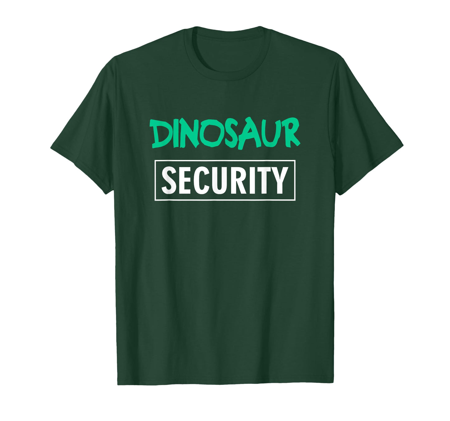 Dinosaur Security Parents Dads Moms Funny Halloween Costume T-Shirt