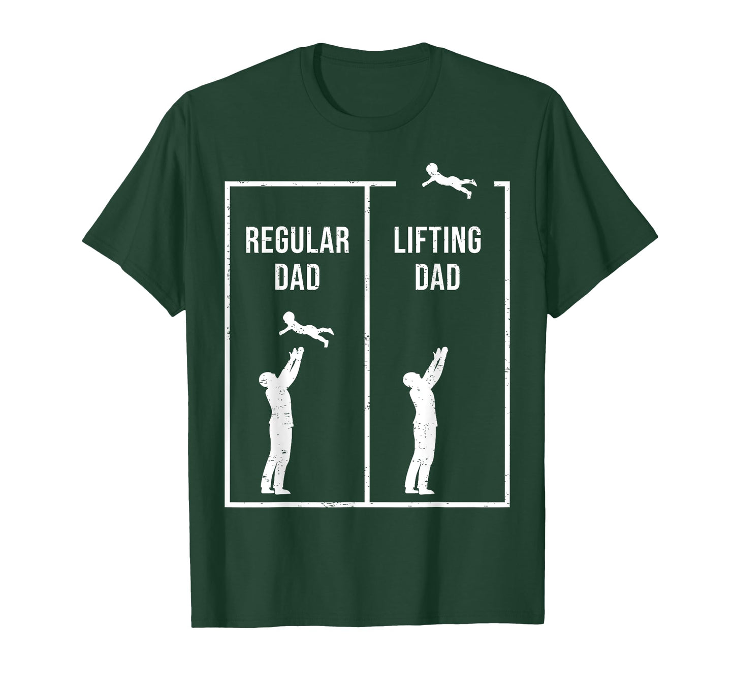 Funny Weightlifting Workout Fitness Father Gym I Lifting Dad T-Shirt